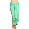 PANASIAM Pareo coprente - L & XXL - Pareo mare - Copricostume | Per donna & uomo, come gonna pareo, abito da spiaggia o copricostume, telo mare, sarong, morbida viscosa, con fibbia in cocco