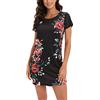 MAGIC ARMOR Negligees - Camicia da notte da donna, a maniche corte, taglie S-XXL