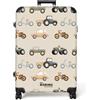 NoBoringSuitcases.com NoBoringSuitcases© Valigia Grande Bambini Trolley Da Stiva Viaggio Rigida | 77x51.5x28 cm - Leggera Ruote Valigie Neonato Bagaglio Suitcase Large XL Veicoli - Retro - Motivo