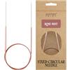 Knitter's Pride Rosemist Rondbreinaald 80cm 2.25mm | Punte affusolate, cavo girevole a 360°, superficie liscia, leggeri, contrasto cromatico, ideali per lavorazioni circolari.