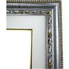 ITALIA CORNICI Maestri Artigiani - Cornice in Legno da Parete per Quadri Tele Beige con Passepartout Avorio Made in Italy (20 x 25 cm + Passepartout)