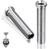 SWTYExt 2 Pezzi Viti del Cestello del Lavello 70mm Vite di Fissaggio Piletta Scarico Lavello Cucina M12 Viti Fissaggio Cestello Lavello per Lavello Universale