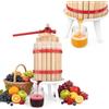 UISEBRT Torchio per frantoio Pressa per Frutta Pressa per succhi con strofinaccio per Pressatura di Frutta UVA Vino Mele - 18 Litri
