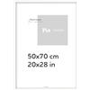 Pix FRAMES Cornice foto 50x70 cm da parete in legno Bianco