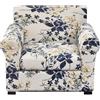 RTSFKFS Copridivano 3 2 1 Posti con Braccioli e Copri Cuscini,Copri Divano Stampa Su Spandex Copriseduta Divano,Copridivani Elasticizzati,Fodere Divano Elasticizzate(#6,1 seater+1 cushion cover)