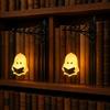 Generic Lanterna per biblioteca, illuminazione decorativa per libreria, angolo lettura, luce notturna a LED, lampade per libreria, lampade da tavolo vintage, decorazione per la casa e lo studio (2 pezzi)