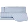 Mirabello Carrara Mirabello Completo Lenzuola Letto Singolo in Puro Percalle di Cotone art. Oxford (Azzurro chiaro)