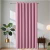 Joydeco Tende Oscurante per Interni 1 Pezzi L 140 x A 240 CM, Tenda Porta Termiche Isolante con Occhielli per Soggiorno e Camera da Letto Moderne, Rosa
