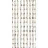 Generico Susanna Home - Tenda Antimosche a Fili con Telaio in PVC per Interni ed Esterni, Zanzariera Decorativa a Pannello per Porte e Finestre, Corda a Perline - Vari Colori e Misure (BEIGE, 100X220)