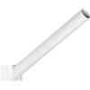JANDEI Supporto per lampione a LED bianco tubo 47 mm da parete singolo, JND-77863