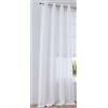 Kutti Tenda con Occhielli Metis 100% Puro Lino Colore Bianco 140 * 225 cm
