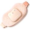 Comfytemp Fascia Riscaldante Portatile Morbida per il Benessere del Ciclo | Cintura Addominale in Peluche a Infrarossi Lontani, Massaggiatore, 3 Calori, 3 Vibrazioni, 3 Intensità, Per Donna, Ragazza