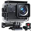 Govic Action Cam AC700 4K 20MP WiFi fotocamera subacquea Ultra HD impermeabile 40M fotocamera sportiva 2.0'LCD 170° grandangolo 2.4G telecomando 2 batterie 1050mAh e molti accessori