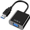 Aolirot Adattatore USB a VGA 1080P Full HD USB 3.0/2.0 Convertitore video multi-schermo per Windows 10/8.1/8/7/XP