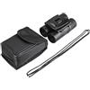 PartyKindom 1000m Binocolo Compatto Con Tecnologia Ottica Per Visione Lunga Telescopio Mini Per Campeggio e Attività All Aperto Nero