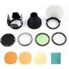 Godox AK-R1 Pocket Flash Light Accessori Kit per Godox H200R Round Flash Head AD200 AD200 pro v1 serie Accessori