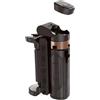 Sacolin Mini treppiede da 15,7 con telecomando wireless integrato, bastone per selfie portatile, regolabile a 360° per streaming live e fotografia, in lega nera