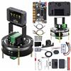 Yahboom K230 AI Development Board 1.6GHz High-Performance chip | 2.4-inch Display/Open Source Robot Maker Python, Supports AI Visual Recognition CanMV Sensor (with 2DOF Electric PTZ)