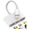 zoyuzan Adattatore USB a Lightning Caricatore Cavo USB A Presa Camera OTG 3.0 iPhone Jack Charger Certificato Apple MFI per 14 13 12 11 Pro Max 7 8 Plus X Se XS XR Ipad Air Tablet Cle Convertitore