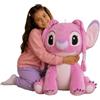 Play by Play Grande peluche XXL, compatibile con Stitch, Sonic, Spider-Man, Sesamo Street, Grinch, Minecraft e altro ancora, licenza originale, 70-120 cm (angelo 60 cm)