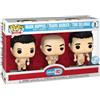 FUNKO POP Rocks Mark Hoppus, Travis Barker & Tom Delonge Figure in vinile Confezione da 3 BLINK 182 ESCLUSIVA HT EXPO 2022