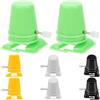 iplusmile Robot a Carica Manuale Mini 8 Pezzi in Plastica per Bambini | Meccanismo Giocattolo a Molla, Kit Fai da per Manualità, Creatività e Laboratorio Creativo