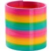 THE TWIDDLERS - Molla Giocattolo Gigante Arcobaleno in Plastica - Molle Arcobaleno Divertenti per Bambini - 15x15cm