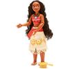 Disney Store Muñeca clásica de Vaiana, altura: 26,5 cm, incluye un cepillo con detalles labrados, muñeca completamente articulada que luce su vestido tradicional, para mayores de 3 años.