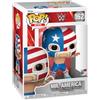 Funko Pop! WWE: Mr. America - Hulk Hogan - Figura in Vinile da Collezione - Idea Regalo - Merchandising Ufficiale - Giocattoli per Bambini e Adulti - Sports Fans - Figura per i Collezionisti
