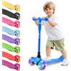 Hurtle Monopattino per bambini 2-5 anni, con ruote LED, blu