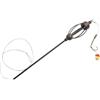 Zenthia Carp Feeder Rig con esca Cage Ganci 4# 6# 8# (6#)
