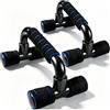 HO-SFSM Maniglie per flessioni, per esercizi di fitness, parallele, con impugnature in schiuma per allenamento di forza, esercizi di petto, fitness, sport con pesi, costruzione muscolare