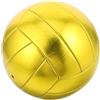 Housoutil Pallone da Pallavolo Autografabile Oro Lucido, Taglia 5 PVC | Finitura Motivo , Leggero e Resistente All'abrasione, per Scuola e Indoor