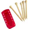 CAZSTYK Strumento Regolazione ' Altezza da Golf a 5 Livelli, Red
