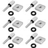 Generico Paddle Board Fin Screw, Stainless Hardware, Tool Free Repair, Surfboards | Stainless Steel Fin Screw, Tool Free Hand Tighten Bolt, Quick Setup Advantage, Secure Attachment Solution For Paddle Board