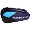 Dunlop Sports Dunlop FX Club 6 Racket Bag - Borsa da tennis fino a 6 racchette, viola/nera/ciano