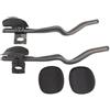 Generico Manubrio TT, Carbonio Completo, 425 mm, Diametro Morsetto 22,2 mm | strada, scatto fisso, triathlon, cronometro, larghezza 401-500 mm