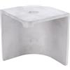 Dpofirs Coperchio Angolare in Alluminio per Pontoon Boat | Paraurti angolare di protezione del ponte con arrotondamento di 90 gradi, adatto per altezze da 3-3/4 pollici a 3-13/16
