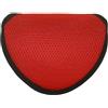 Lastdaytime Maglia di nylon traspirante della copertura del putter del | Esterno in rete di nylon, fodera in morbido peluche, adatto per mazze sotto i 11,4 cm, chiusura a scatto