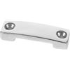 Luxshiny Fibbia in Acciaio Inox per Cinghia 25mm, Clip Marina | Argento, Montaggio Rapido, per Truck Deck e Kayak, Design Resistenza alla Corrosione