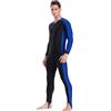 YGMNQAL Rash Guard for tutto il corpo Uomo Donna Manica lunga | Costume da bagno intero a maniche lunghe da uomo Rash Guard for tutto il corpo con zip frontale