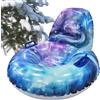 Generisch Slitta ergonomica resistente con manici antiscivolo | Giocattolo invernale per esterni, per parchi sportivi, giardino, cortile, pattinaggio, sci, salvataggio, sabbia