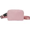 Generic Marsupio alla moda in nylon - Marsupio casual, tracolla leggera, rosa