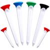 CAZSTYK da Golf in plastica con Supporto per Pallina | da golf in plastica per simulatore golf Strumento pratica professionale con supporto