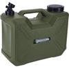 Generic Contenitori di stoccaggio 'acqua - 12L Portable | Camping ater Tank | Serbatoio dell'acqua a tenuta stagna da 12 litri + dispenser di sapone con rubinetto integrato + contenitore d'acqua