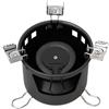 ZEPFJHE Stufa da campeggio antivento, in metallo, per picnic all'aperto | Piccolo fornello ad alcol liquido, utensile da cucina per picnic all'aperto, accessori per barbecue, resistente