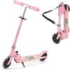 COSTWAY Monopattino a 2 Ruote Bambini e Bambine 3+ Anni Pieghevole (Blu)