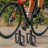 Girftong Leggero Lega di Alluminio Bicicletta Pedale Nero