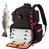 YRTUOP Tackle - Zaino impermeabile per accessori da pesca, Nero , Vedere | Borsa a tracolla adatta per pescatori, pescatori, padri e mariti su laghi, ruscelli, riserve, fiumi e
