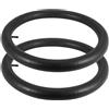 Kqcibz Confezione da 2 camere d'aria per bicicletta, 20 x 3,0 32 mm, valvola Schrader, 50,8 cm, per mountain bike, colore nero